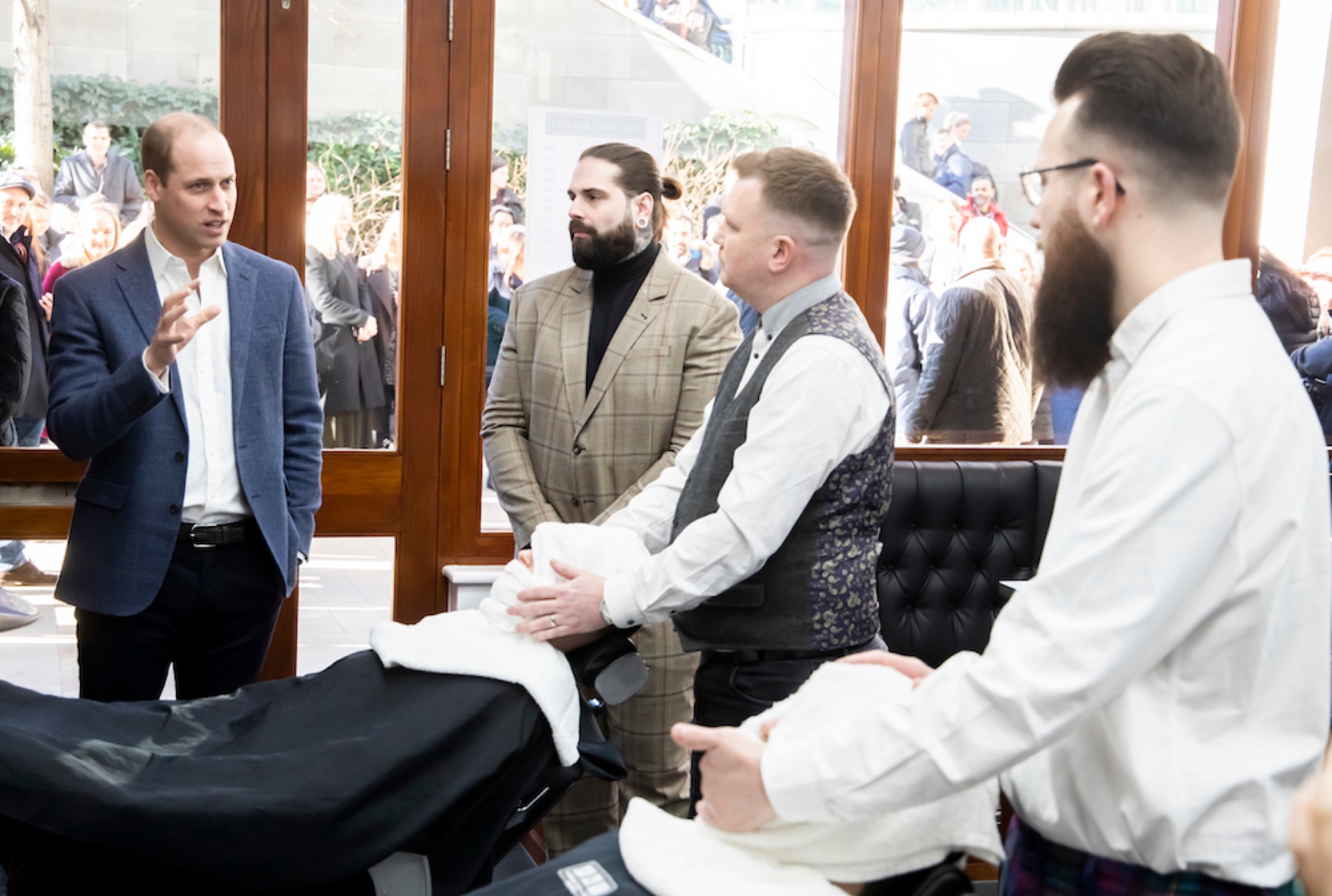 Pall Mall Barbers campaign image
